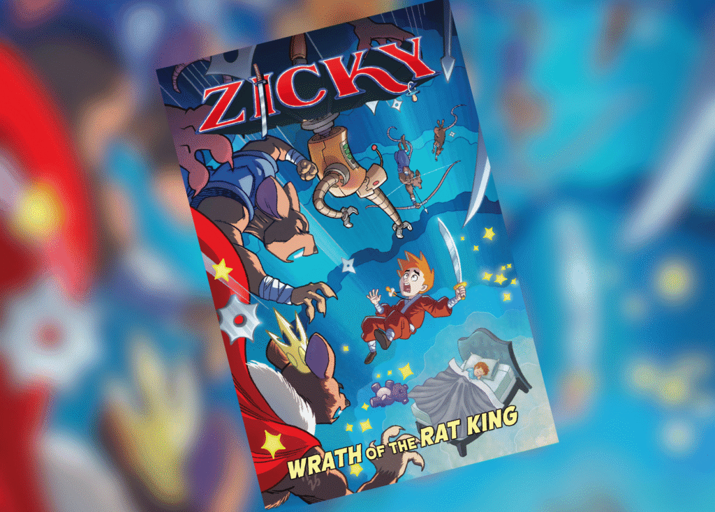 Zicky Wrath of the Rat King Header | The Children's Book Review