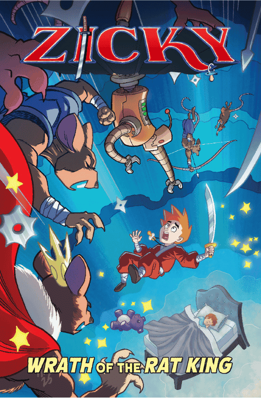 Zicky Wrath of the Rat King | The Children's Book Review Zicky: Wrath of the Rat King: Book Cover