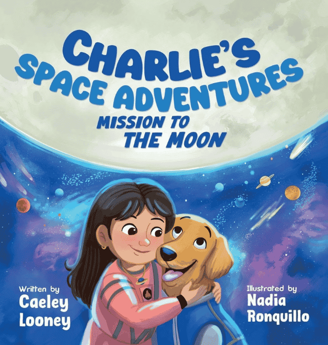 Charlies Space Adventures Mission to the Moon | The Children's Book Review Charlie's Space Adventures: Mission to the Moon: Book Cover