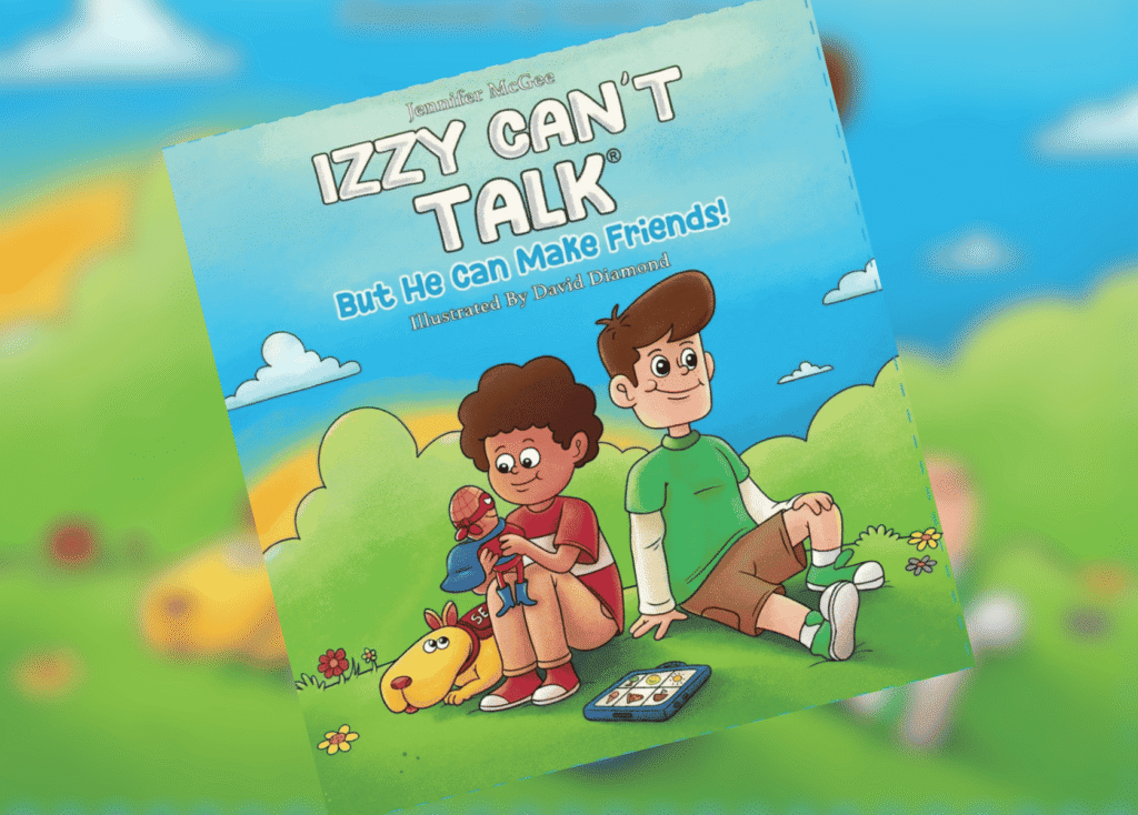 Izzy Cant Talk But He Can Make Friends Header | The Children's Book Review