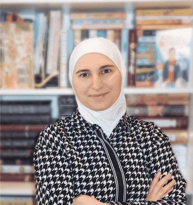 Author headshot of Shifa Saltagi Safadi