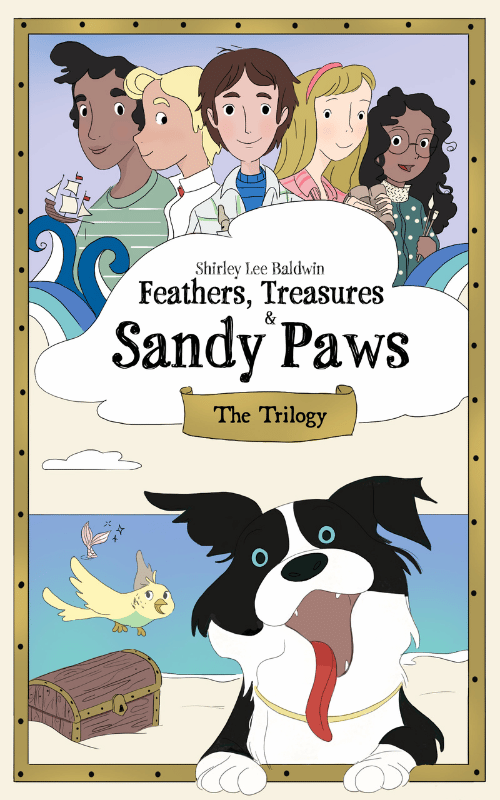 Feathers Treasures Sandy Paws | The Children's Book Review Feathers, Treasures & Sandy Paws: Book Cover