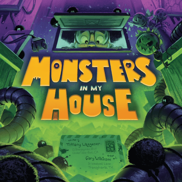 Monsters in My House | The Children's Book Review Monsters in my House: Book Cover
